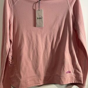 Stio Blush Pink Long Sleeve Shirt